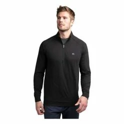 Wholesale 🔥 Shirts Men's TravisMathew Zachary Golf 1/4 Zip 😉