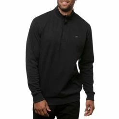 Best Pirce 🔥 Shirts Men's TravisMathew Cloud Quarter Zip 2.0 Golf Pullover ❤️