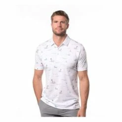 Cheap ๐ฏ Shirts Men's TravisMathew Warp Drive Golf Polo ๐ฅฐ