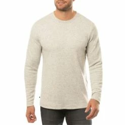 Flash Sale ๐ Shirts Men's TravisMathew Cloud Waffle Crew ๐คฉ